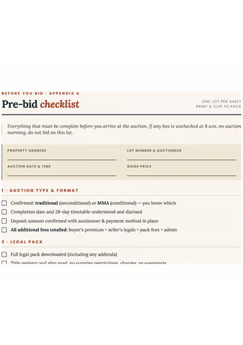 The Property Auction - Before You Bid, Complete Edition